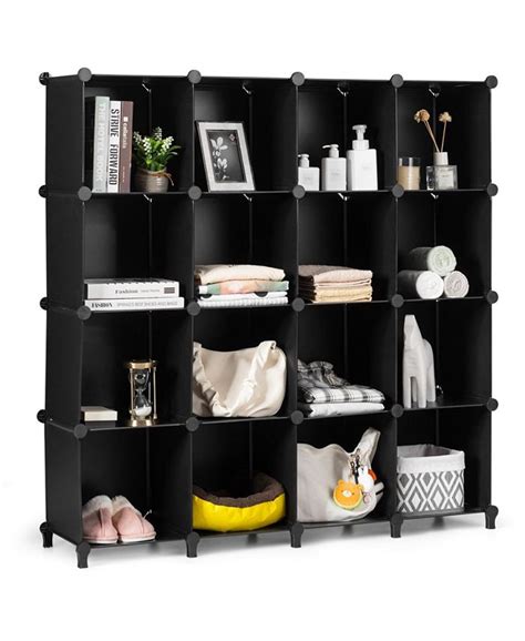 Sugift 12 Cube Storage Organizer Steel Frame 